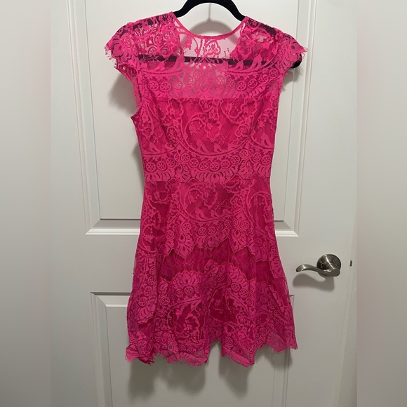 Pink lace BB Dakota dress - Picture 1 of 3